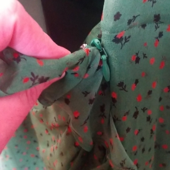 Veronica Beard Amal Floral Print Dress - Picture 8 of 13